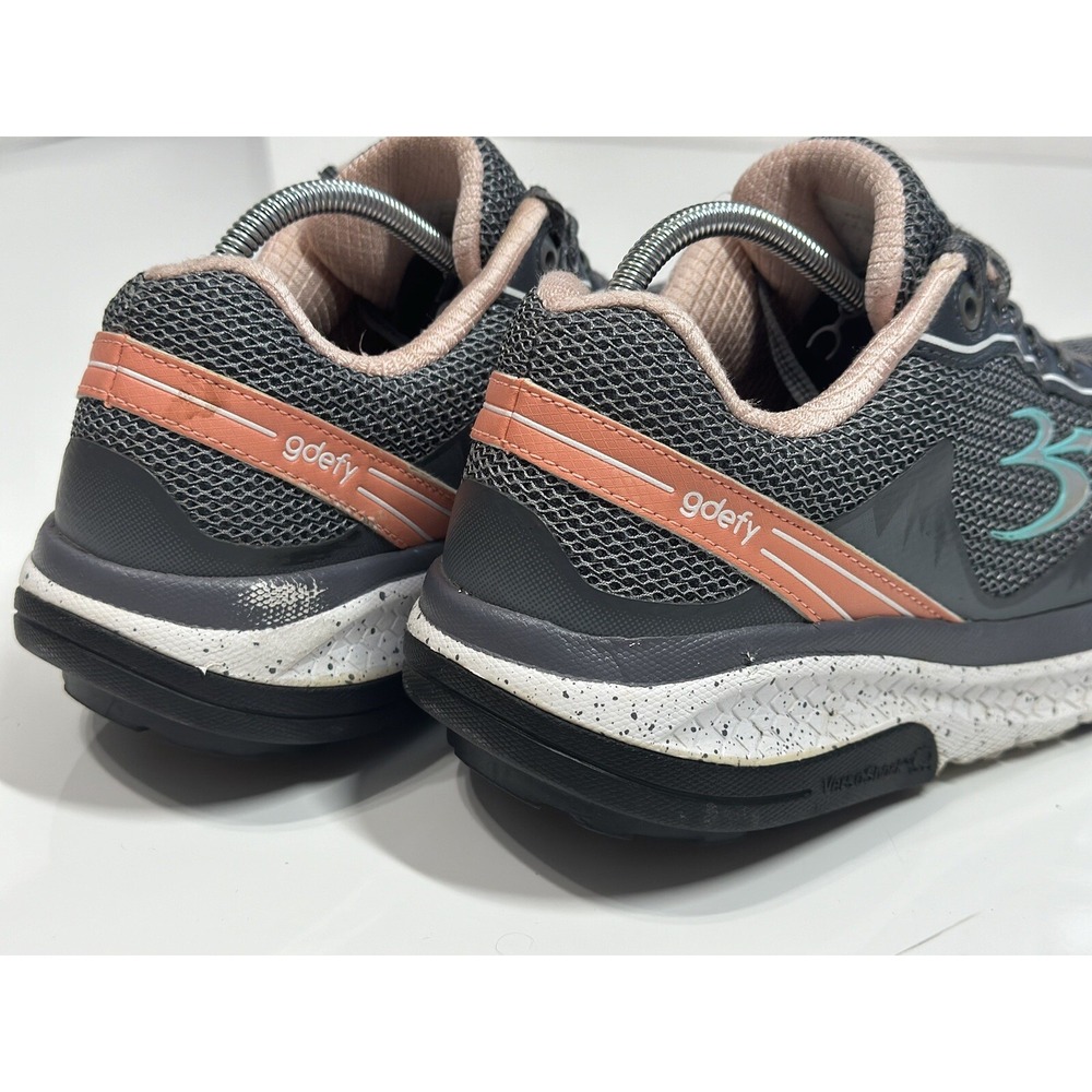 Gdefy Gravity Defyer Mighty Walk Pain Relief Shoes TB9024FGP-W Women Sz 9.5 Gray - Picture 7 of 14